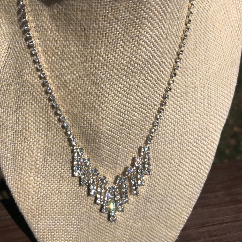 Rhinestone Prom/Bridal Necklace